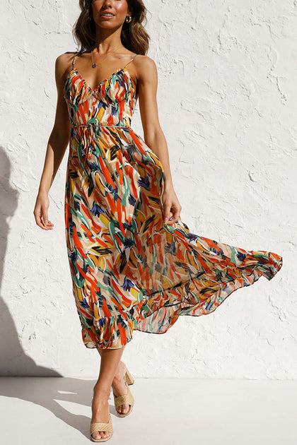 Color Me Happy Midi Dress