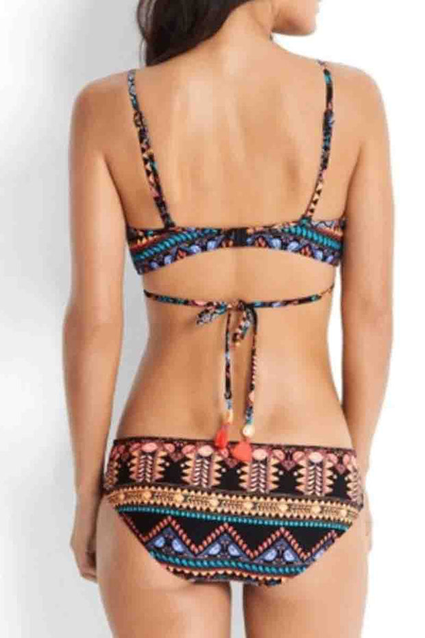 Patchwork Black Two pieces Swimsuit
