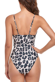 Leopard Print Sexy One-piece Swimsuit