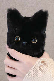 3D Cute Kitty Plush Phone Case For iPhone14/13/12/11(Pro,Pro Max)