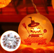 Halloween Skull Light String Decoration Light 10 LED Lights For Halloween Party, Yard, Haunted House Decorations