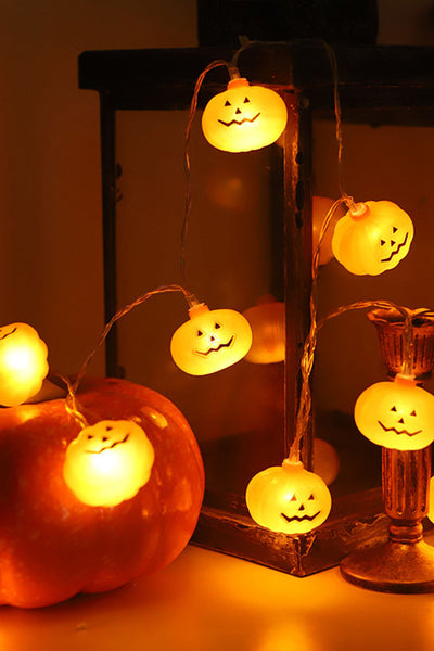 Halloween, Thanksgiving pumpkin shape LED light string, luminous decorative lantern