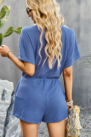 Buttons Design Casual One-piece Romper