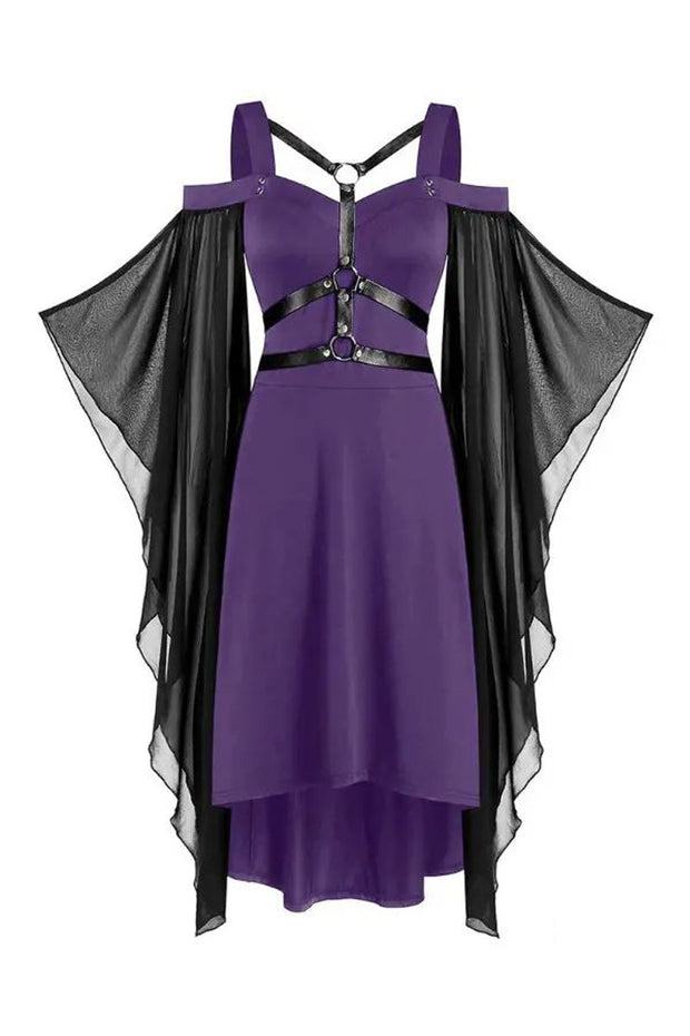 Halloween Gothic Punk Dress Women Cosplay Party Dresses
