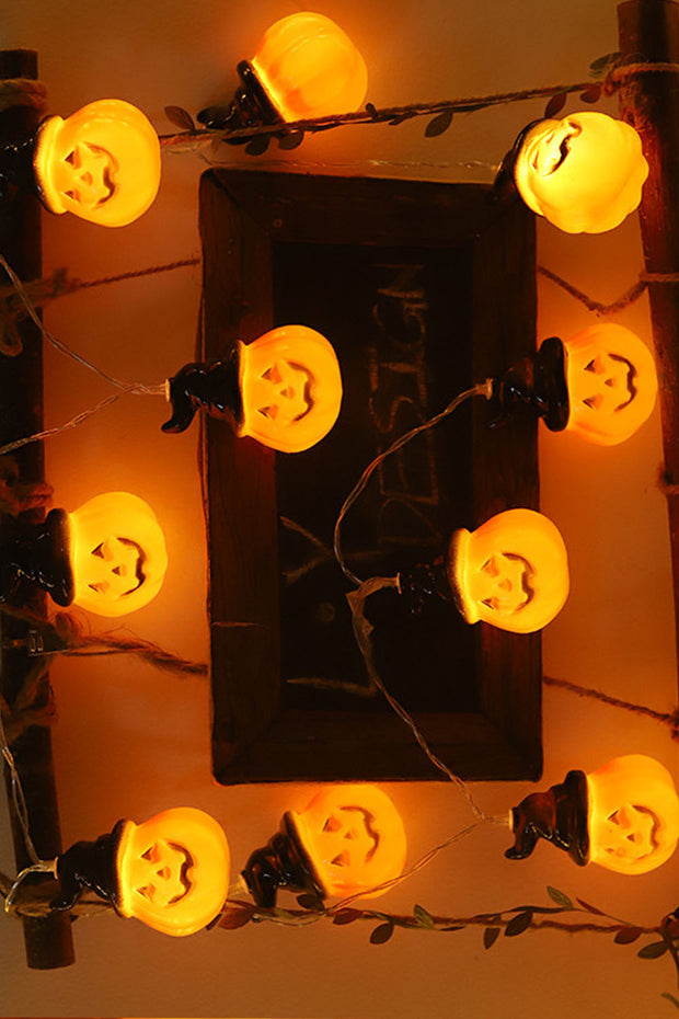 Halloween, Thanksgiving pumpkin shape LED light string, luminous decorative lantern