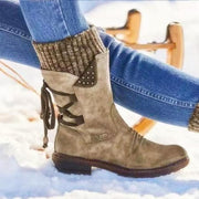 Autumn and Winter Snow Wool Martin Boots