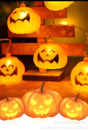 Halloween, Thanksgiving pumpkin shape LED light string, luminous decorative lantern