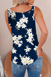Floral Print Casual Camisole