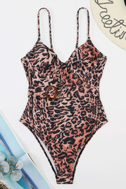 Leopard Print Sexy One-piece Swimsuit