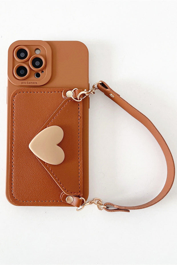 Leather ❤ Card Holder Lanyard Phone Case For iPhone14/13/12/11(Pro,Pro Max)