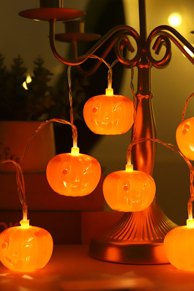 Halloween, Thanksgiving pumpkin shape LED light string, luminous decorative lantern