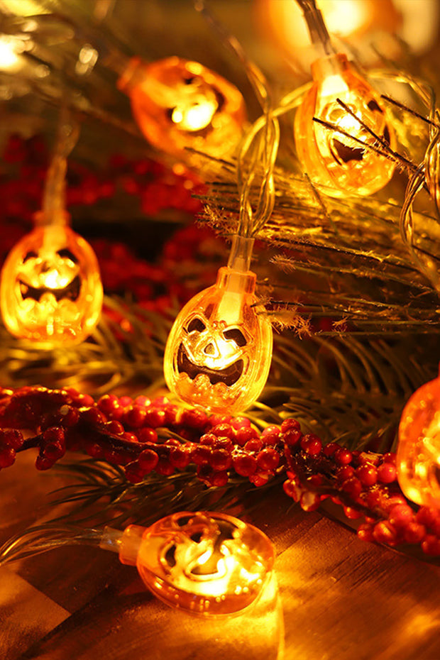 Halloween, Thanksgiving pumpkin shape LED light string, luminous decorative lantern