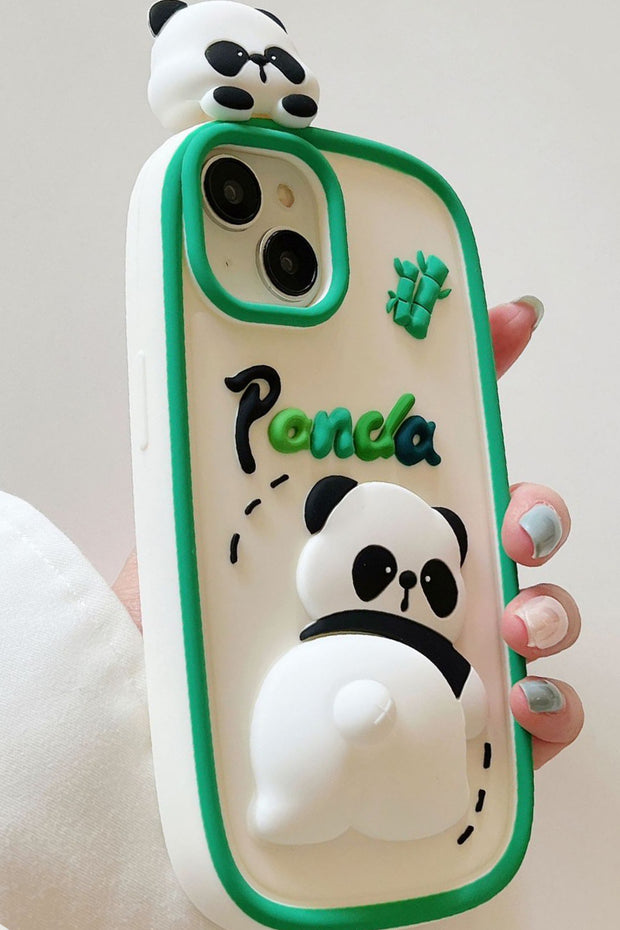 Decompression 3D Panda Phone Case For iPhone14/13/12/11(Pro,Pro Max)