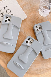 3D Easter Island Statue Phone Case For iPhone14/13/12/11(Pro,Pro Max)