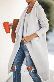 Loose Casual Solid Cardigan (2 Colors)
