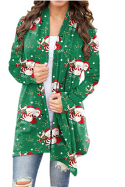 Casual Long-sleeved Christmas Cardigan