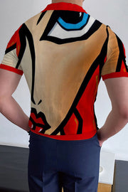 Men's Retro Crew Neck T-Shirt