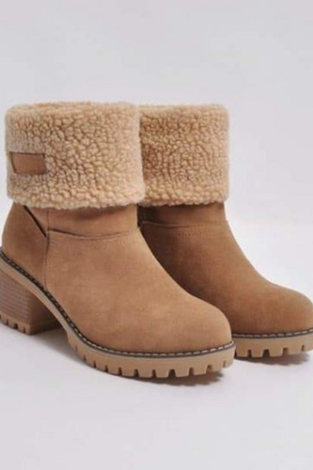 Warm Fur Snow Boot