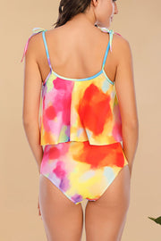 Printed  Two Pieces  Swimsuit ( 7 Colors)