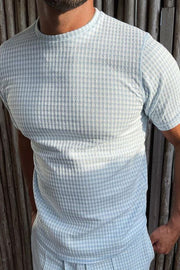 Solid Color Short-Sleeved T-Shirt