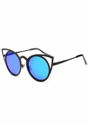 Stylish Mirror Cat Eye Sunglasses