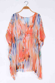 Multicolor Print Cover-Up