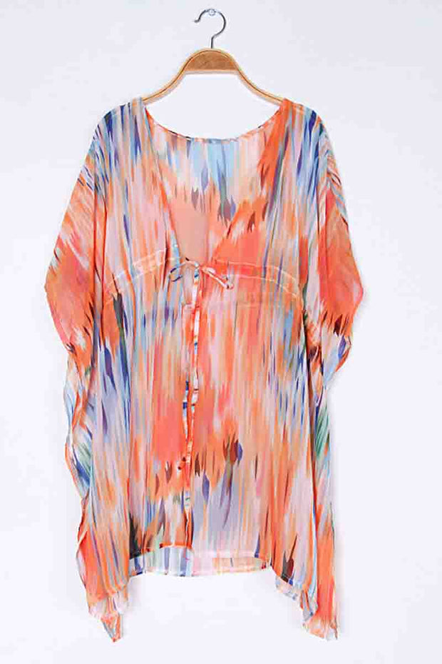 Multicolor Print Cover-Up