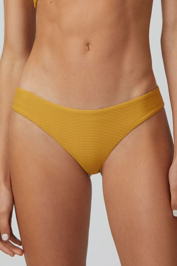 Low Waist Yellow Bikini Bottom