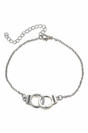 Funny Handcuff Trim Pendant Anklet